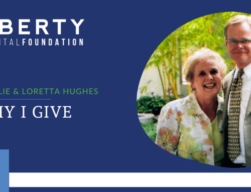 Why I Give: Charlie & Loretta Hughes